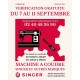 VERIFICATIONS GRATUITES SINGER NANTES DU 7 AU 11 SEPTEMBRE
