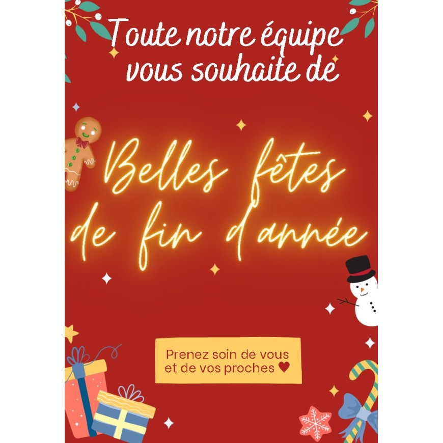 JOYEUSES FÊTES DE FIN D'ANNÉE A TOUS 