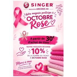 1ère Edition Octobre Rose Singer Ancenis du 1 au 31 Octobre 2026