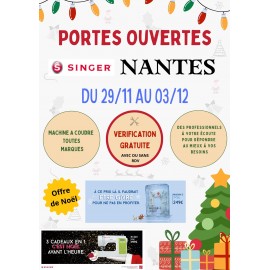 JOURNEES PORTES OUVERTES AU MAGASIN SINGER DE NANTES