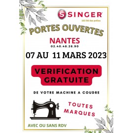 PORTES OUVERTES AU MAGASIN SINGER DE NANTES